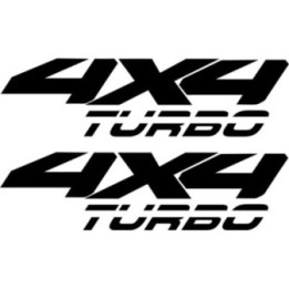 2x 4x4 Turbo Off Road 4wd Die Cut Stickers Decals - DecalsHouse