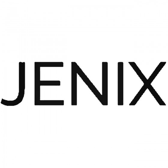 Jenix Band Decal Sticker