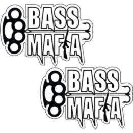 Bass Mafia Fishing 27 Die Cut Decals Stickers - DecalsHouse