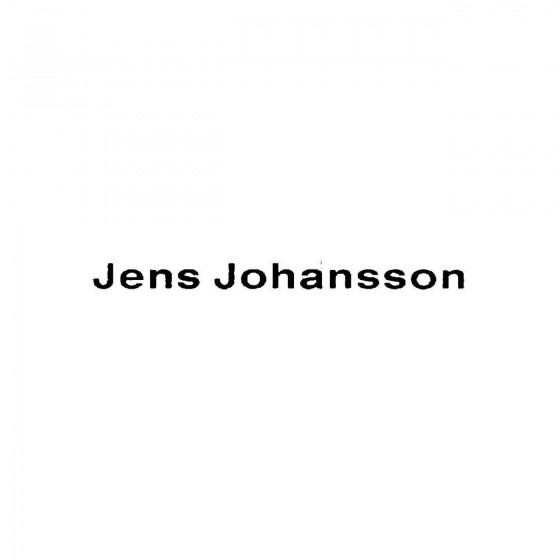 Jens Johanssonband Logo...