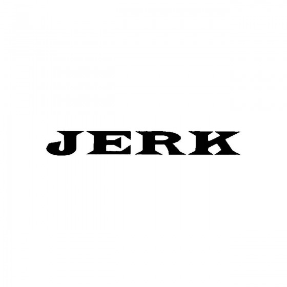 Jerkband Logo Vinyl Decal