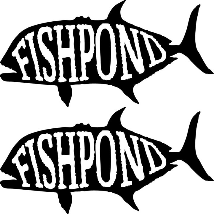 Fishpond GT Fly Fish Stickers – Fly Fishing Outdoor Gear Decals (2-Pack)