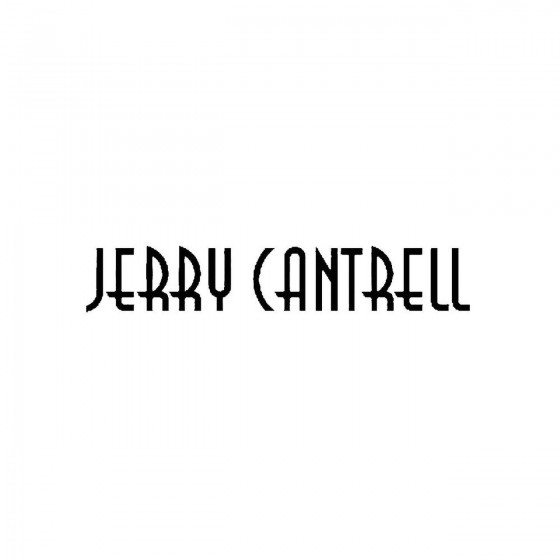 Jerry Cantrellband Logo...