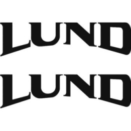 Lund Fishing Die Cut Style 2 Decals Stickers - DecalsHouse