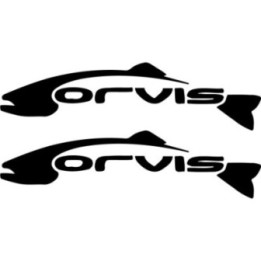 Orvis Fly Fishing Die Cut Style 2 Decals Stickers - DecalsHouse
