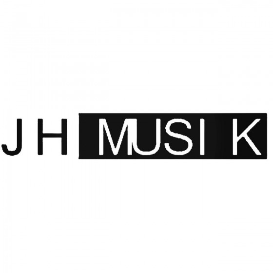 Jh Musik Logo Vinyl Band...
