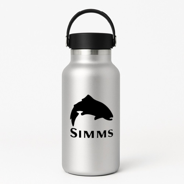 Simms Fishing Stickers - Wader Fly Fishing Decals (2-Pack)