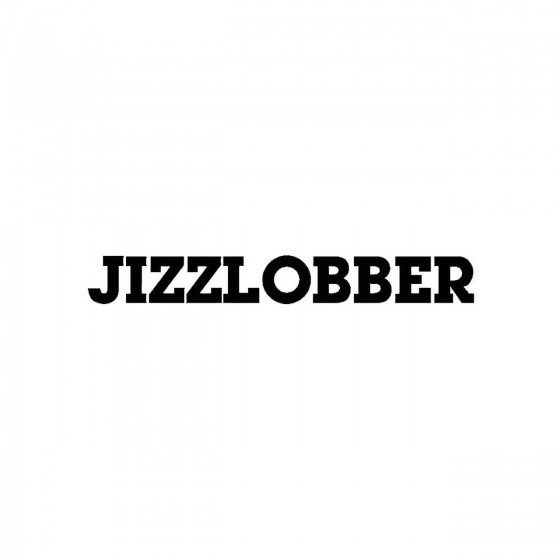 Jizzlobberband Logo Vinyl...