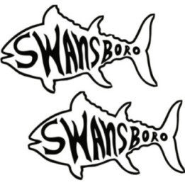 The Swansboro Nc Tuna Fishing 27 Die Cut Decals Stickers - DecalsHouse