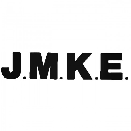 Jmke Band Decal Sticker
