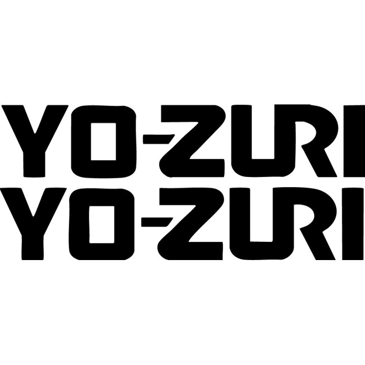 Yo Zuri 27 Die Cut Decals Stickers - DecalsHouse