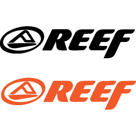 2x Reef Logo Die Cut Vinyl...