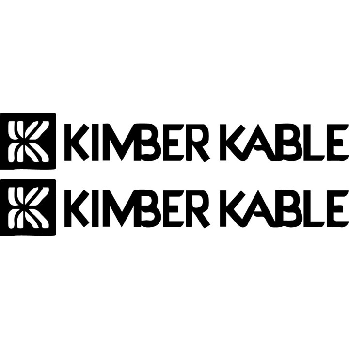 Buy Kimber Kable Audio Vinyl Decal Sticker Online