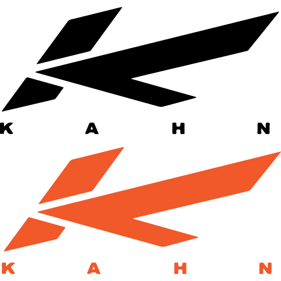 2x Kahn Logo Vinyl Decals...