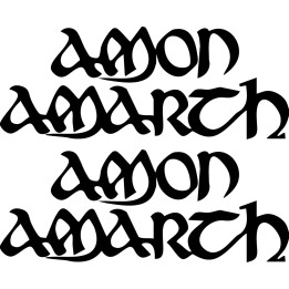 Amon Amarth Stickers – Viking Metal Decals (2-Pack)