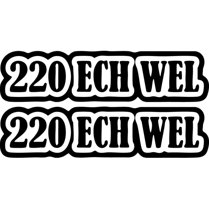 220 Ech Wel Stickers – Dutch Slang Quote Decals (2-Pack)