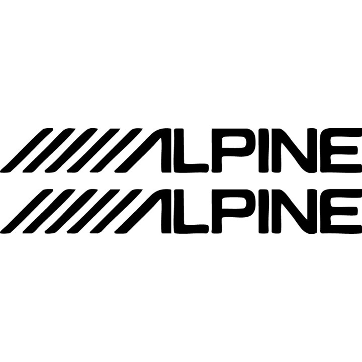 Buy Alpine 1 Decal Sticker Online