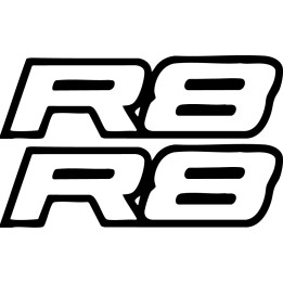 Buy Audi R8 1 Decal Sticker Online