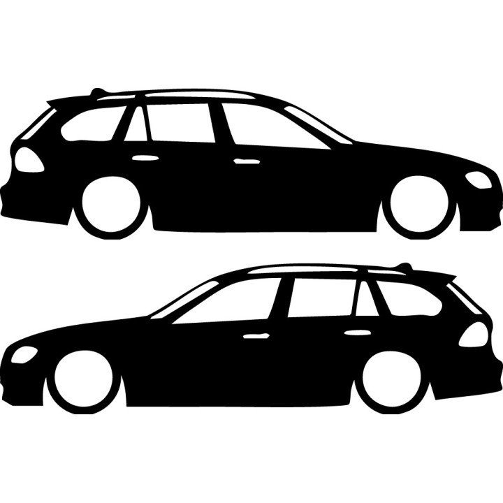 Buy Bmw 3 Serie E91 Touring Low Sticker Online