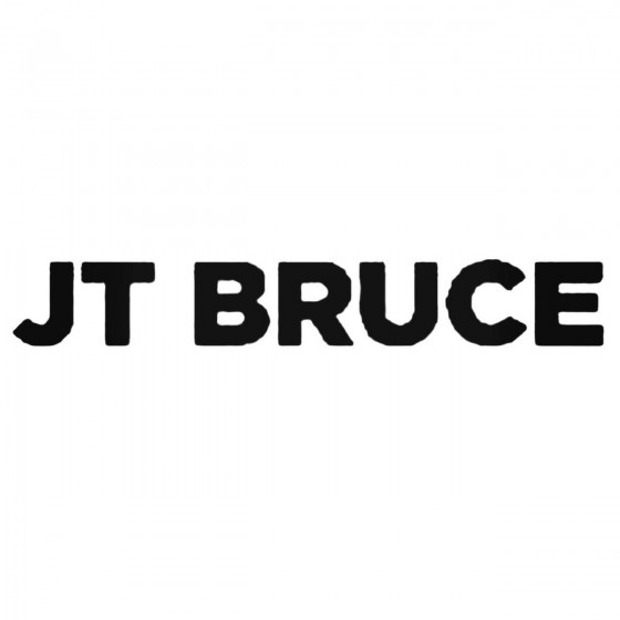Jt Bruce Band Decal Sticker