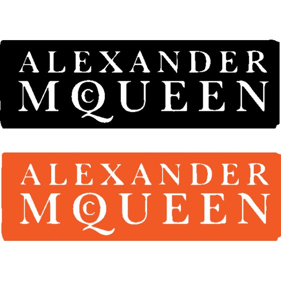 2x Alexander Mcqueen Logo...