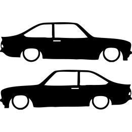 Buy Ford Escort Mk2 Low Sticker Online