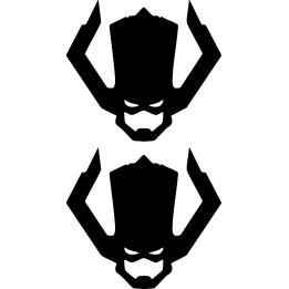 Galactus Stickers – Marvel Cosmic Villain Decals (2-Pack)
