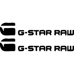 G-Star RAW Stickers – Urban Denim Decals (2-Pack)