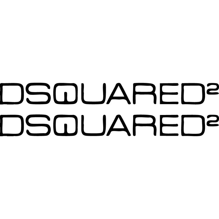 Dsquared2 Stickers – Designer Streetwear Decals (2-Pack)