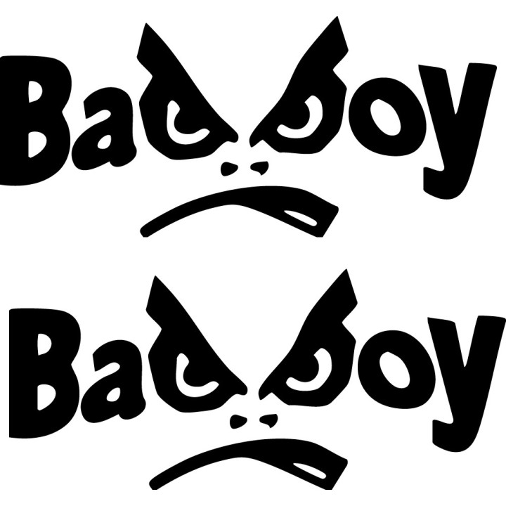 Bad Boy Stickers – Street Style Urban Decals (2-Pack)
