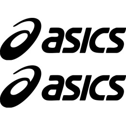 Asics Stickers – Running Sports Performance Decals (2-Pack)