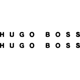 Hugo Boss Stickers – Designer Logo Decals (2-Pack)
