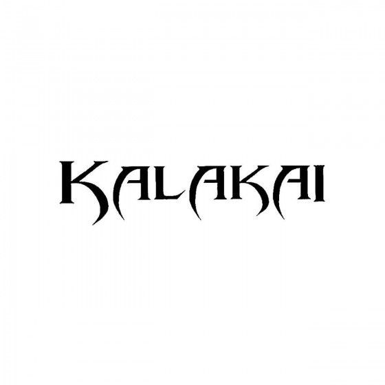 Kalakaiband Logo Vinyl Decal