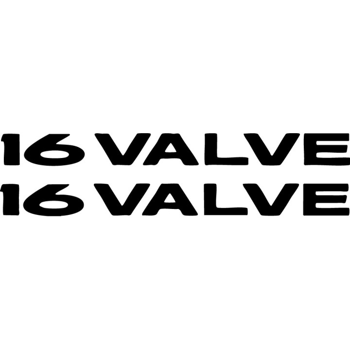 Buy 16 Valve Decal Sticker Online