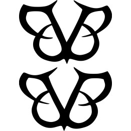Black Veil Brides Stickers – BVB Army Decals (2-Pack)