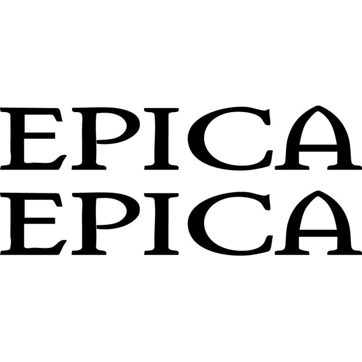 Epica Stickers – Symphonic Metal Decals (2-Pack)
