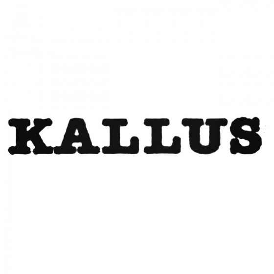 Kallus Band Decal Sticker