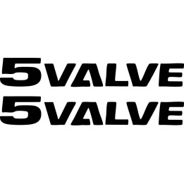 Buy 5 Valve Decal Sticker Online