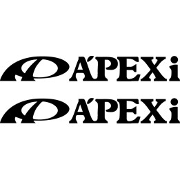 Buy Apexi Performance S 01pair Vinl Car Graphics Decal Sticker Online