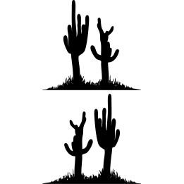 Buy Cactus Tree Desert 1 Sticker Online