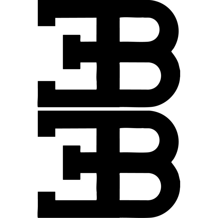 Buy Bugatti 2 Decal Sticker 1 Online
