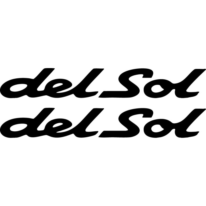 Buy Del Sol Graphic Decal Sticker Online