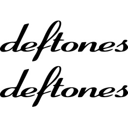 Deftones Stickers – White Pony Diamond Eyes Decals (2-Pack)