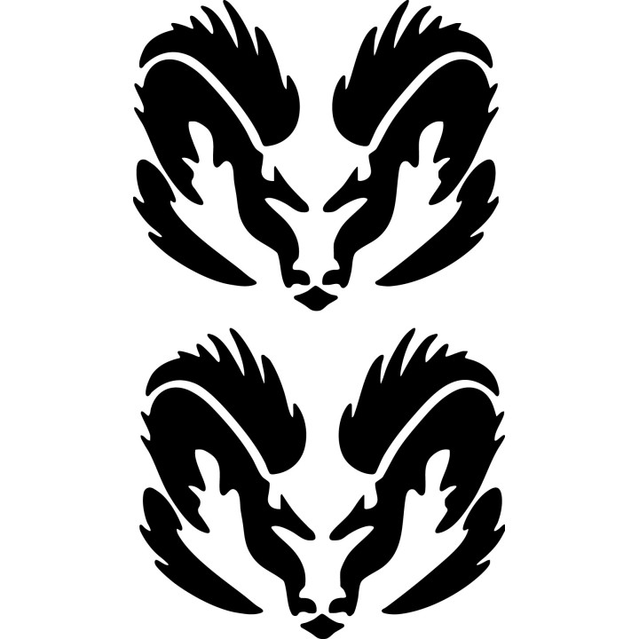 Buy Dodge Ram Hemi 4 Sticker Online