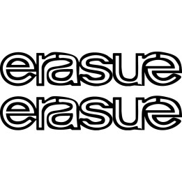 Erasure Stickers – Synth-Pop Band Decals (2-Pack)