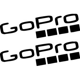 GoPro Stickers – HERO Action Camera Decals (2-Pack)