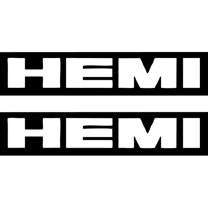 Buy Hemi Bumper Dodge Cuda Plymouthtoolbox Decal Online