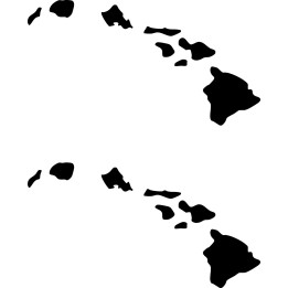 Buy Hawaiian Islands Decal Sticker Online