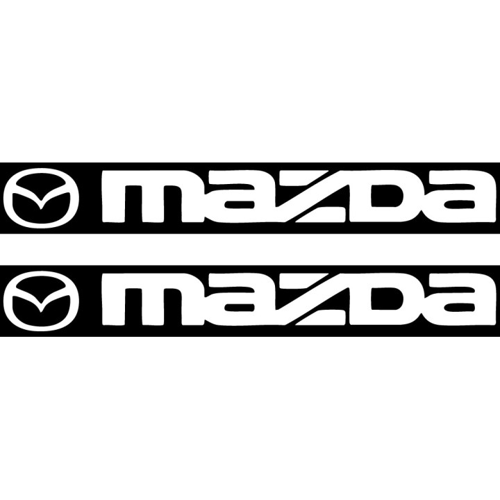 Buy Mazda Windshield Banner 2 Vinyl Decal Sticker Online