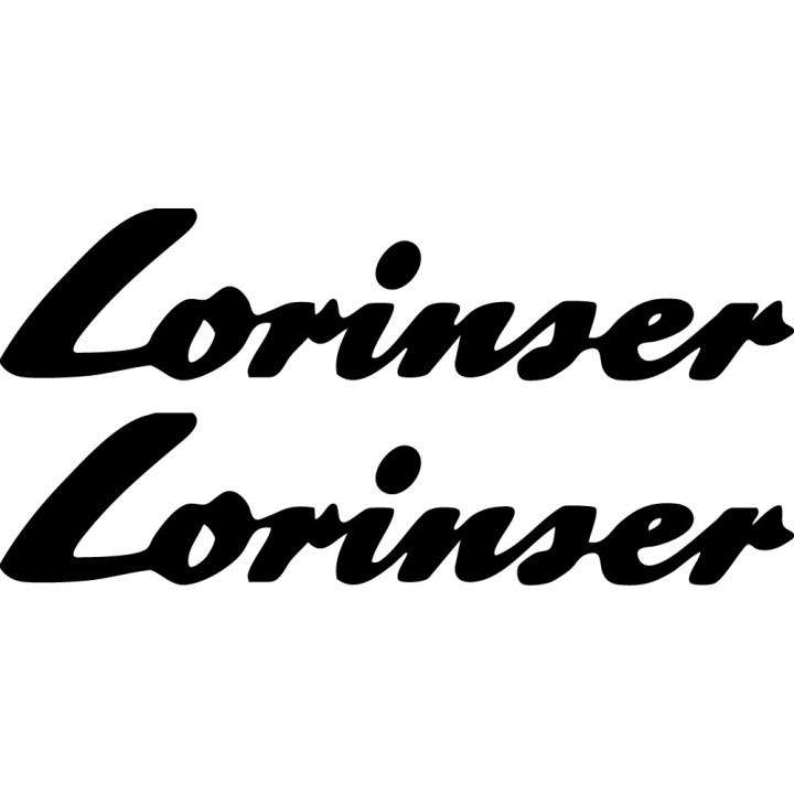Buy Lorinser Vinyl Decal Online